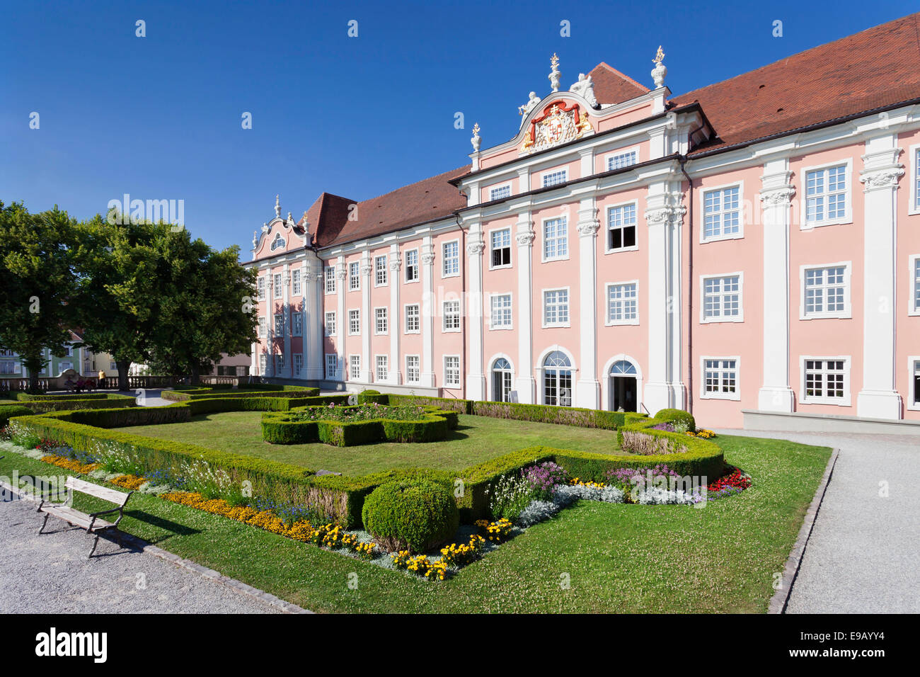 Neues Schloss Castle, Meersburg, Baden-Württemberg, Germany Stock Photo
