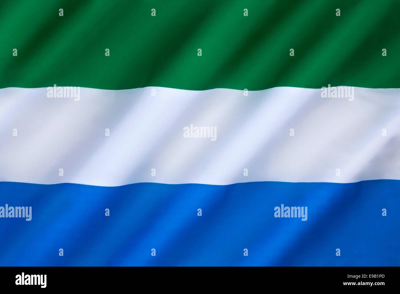Flag of sierra leone hi-res stock photography and images - Alamy
