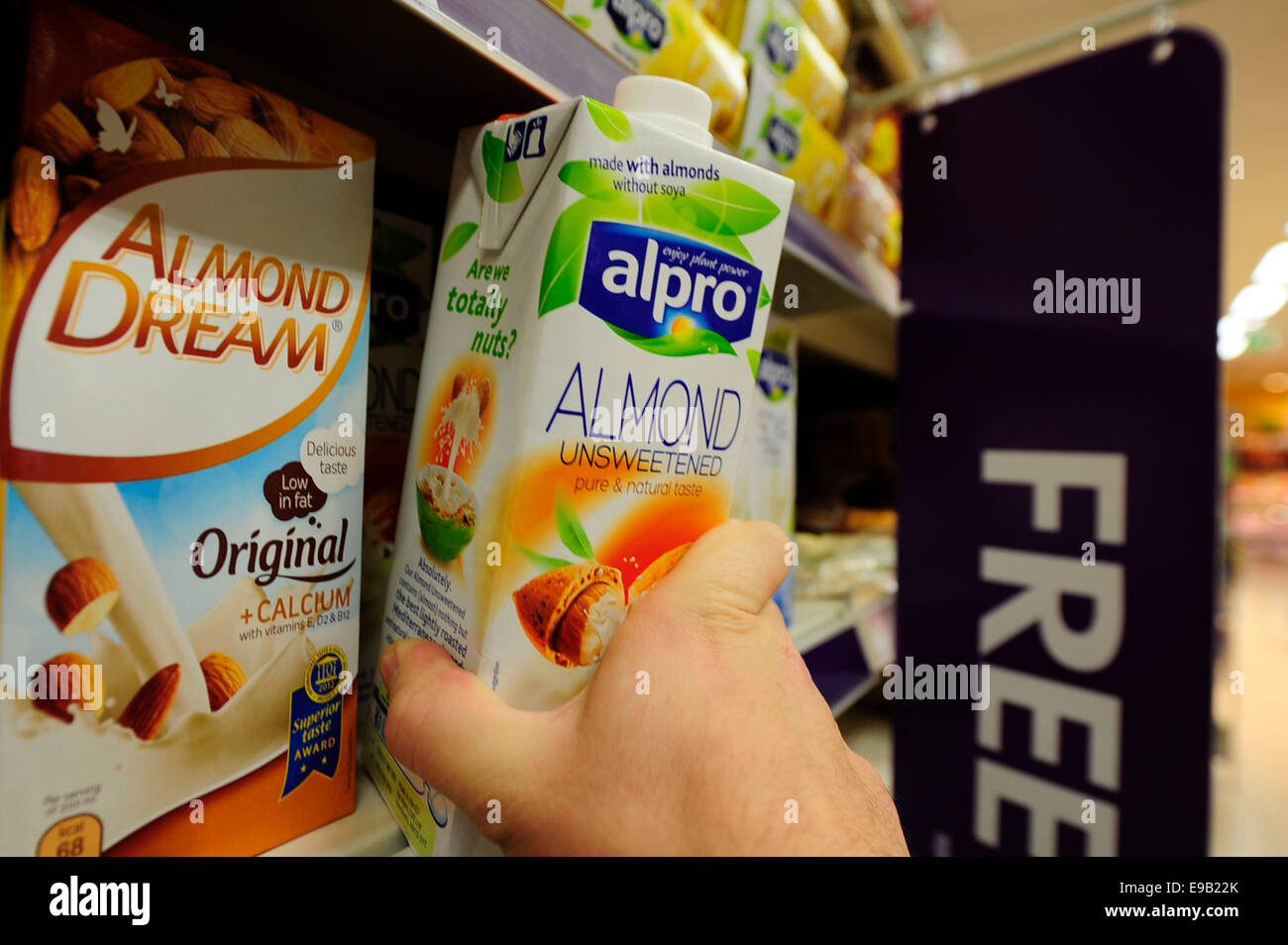 this is a alpro v product been taken from the shelf (Newscast)(Model ...