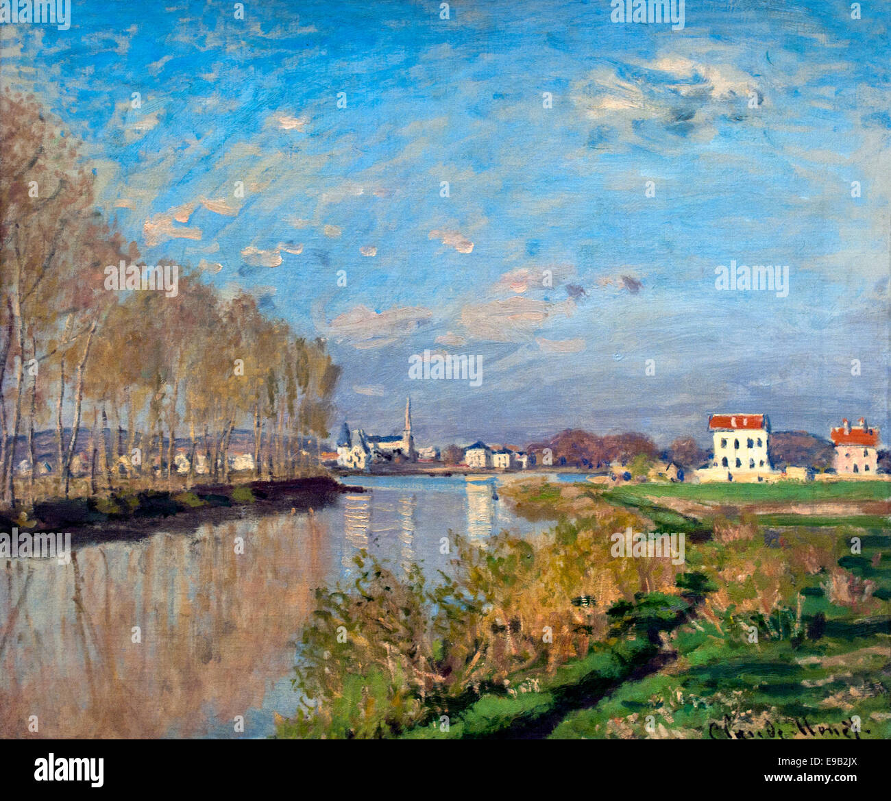La Seine à Argenteuil (1873) Claude Monet 1840 – 1926 France