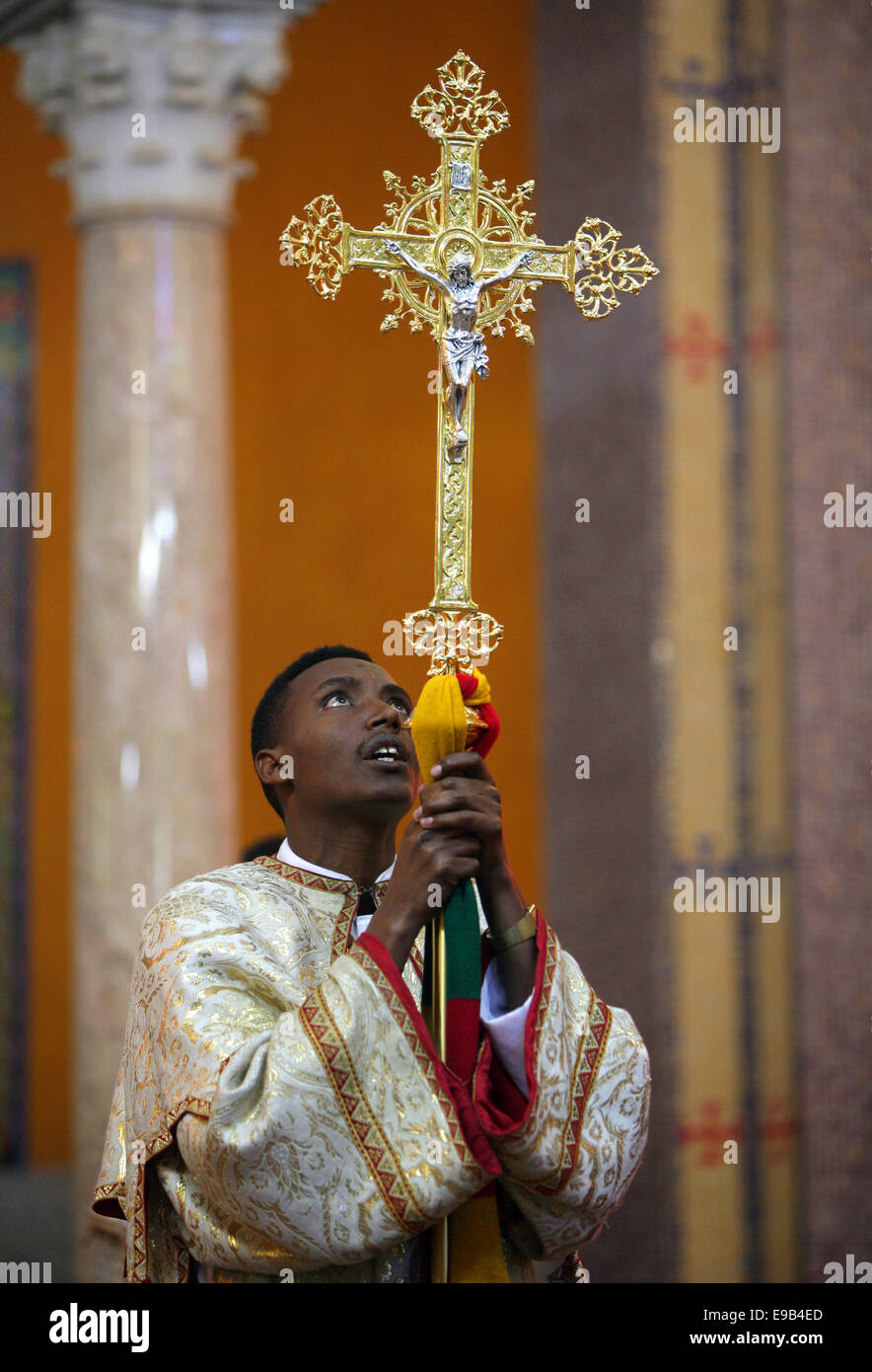 Catholic Procession Altar Boy High Resolution Stock Photography and