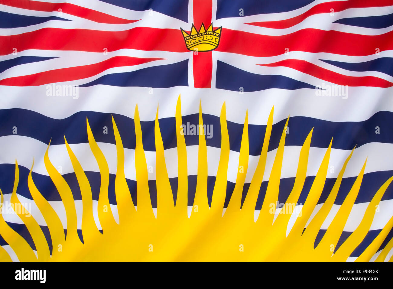 British columbia flag hires stock photography and images Alamy