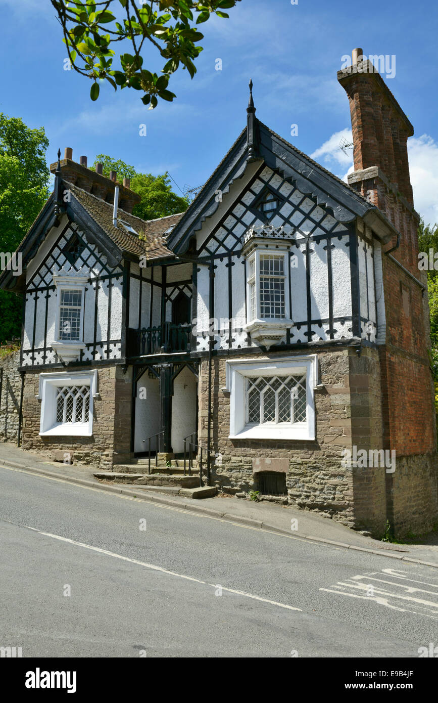 Medieval House, Ludford Bridge, Ludlow, Shropshire, England, United