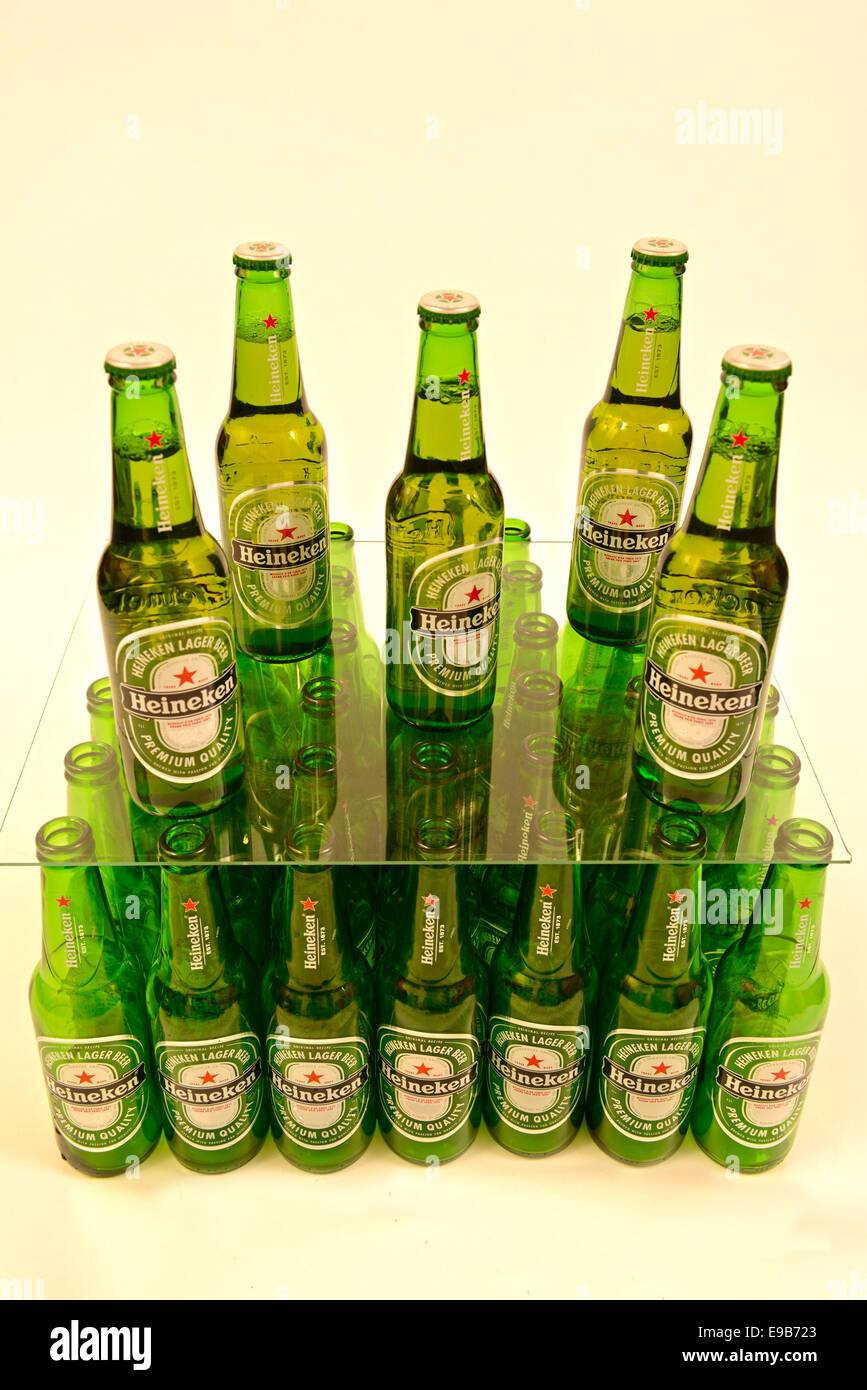Heineken glass bottles Cut Out Stock Images & Pictures Alamy