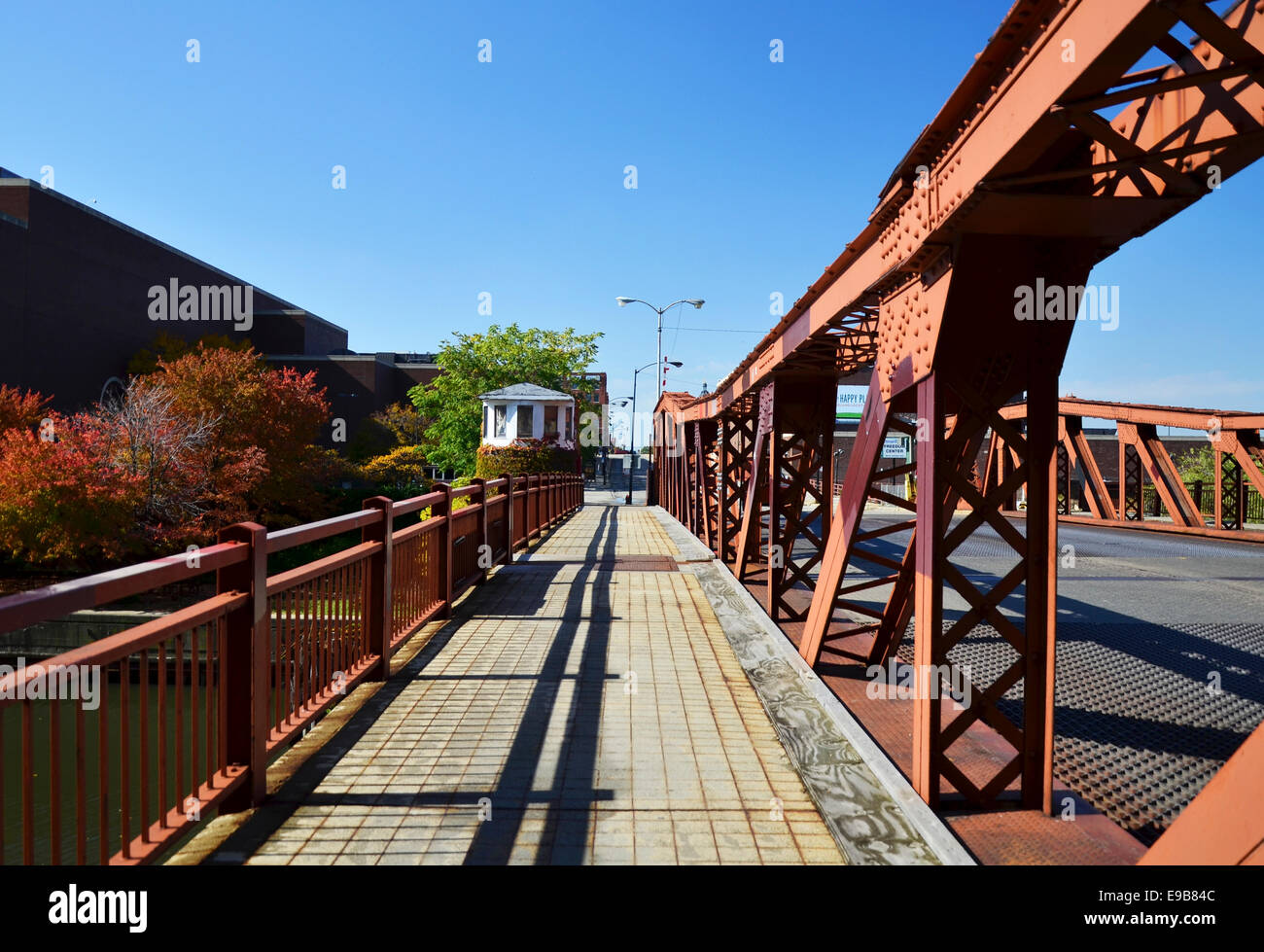 A bridge in River North Stock Photo