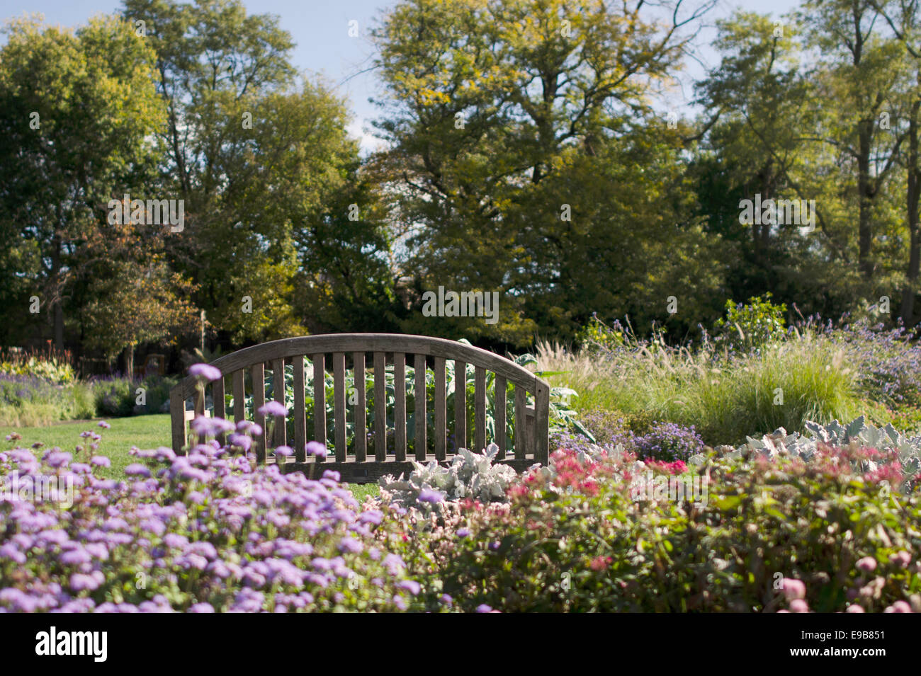 Lincoln Park Garden Stock Photo