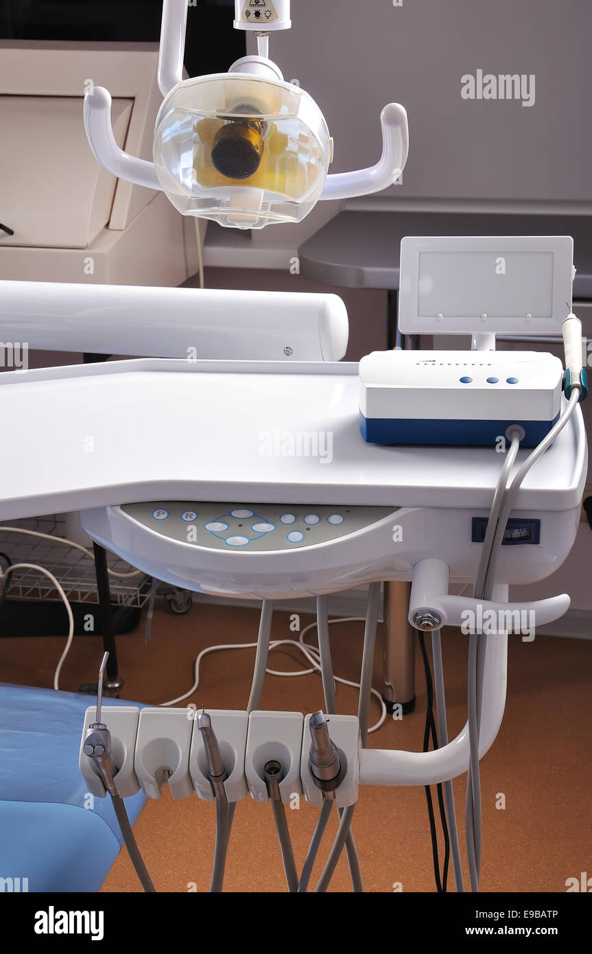 Dental clinic with Medical equipment Stock Photo Alamy