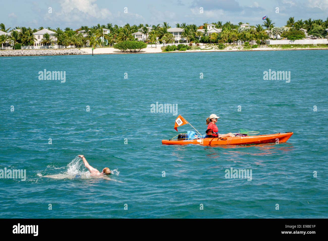 Annual swim around key west hires stock photography and images Alamy