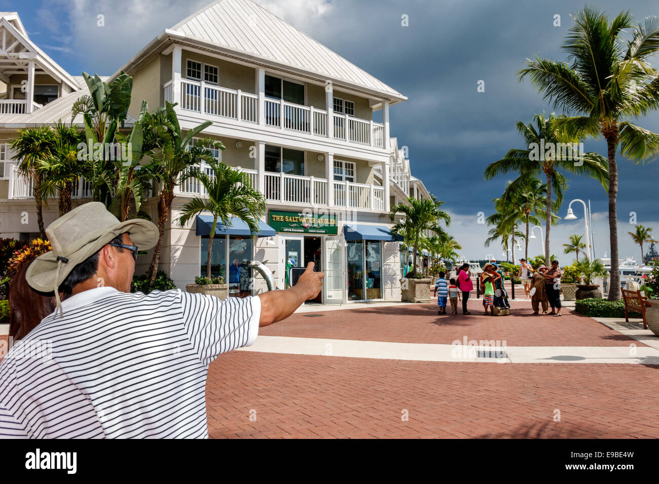 Key west waterfront shops hi-res stock photography and images - Alamy
