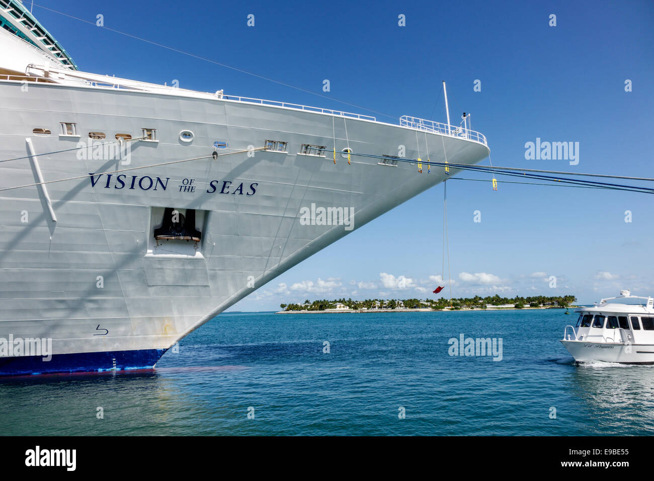 Key West Florida,Keys Westin Key West Resort & Marina,Vision of the Sea waters,Royal Caribbean