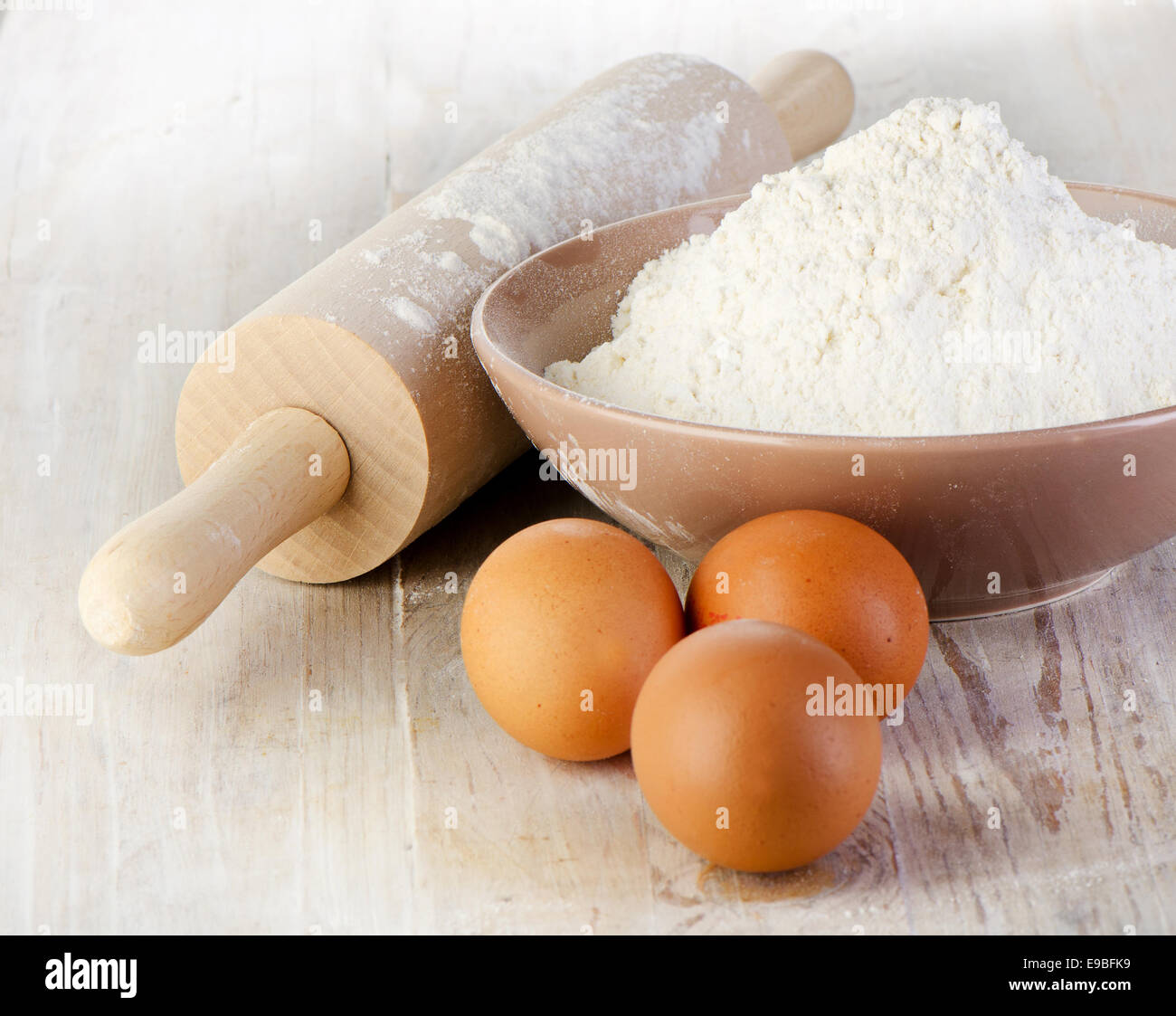 flour Stock Photo