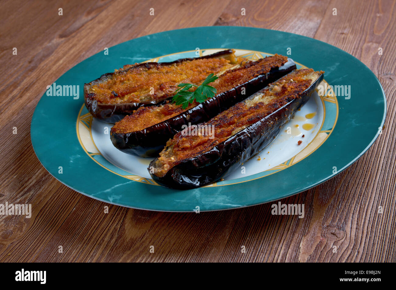 melanzane ripiene al forno alla calabrese
