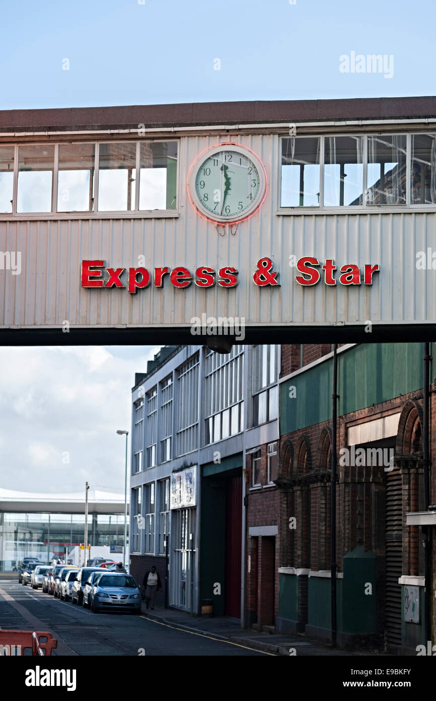 Express and star newspaper Wolverhampton building Stock Photo Alamy