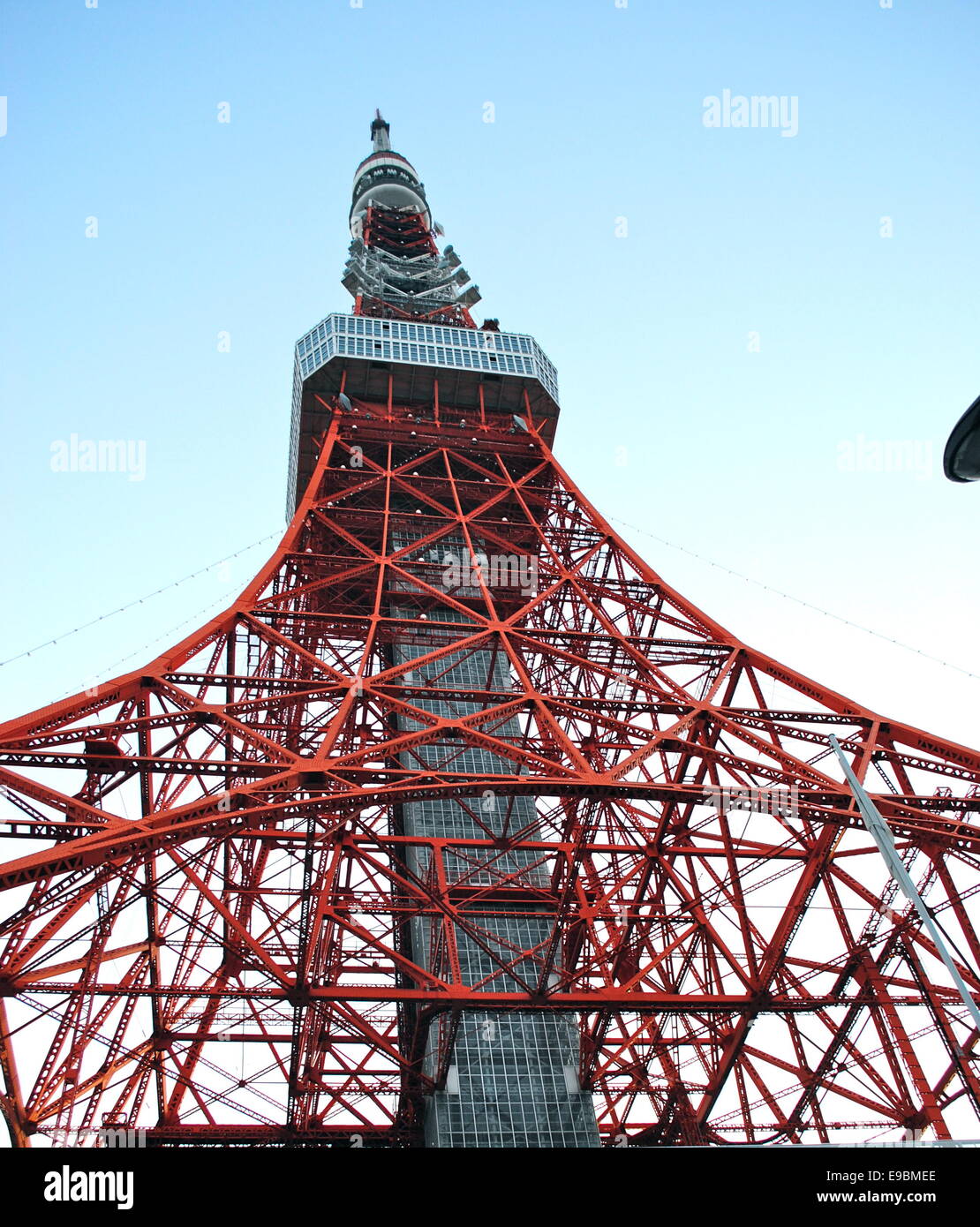 Tokyo tower in blue sky hi-res stock photography and images - Alamy