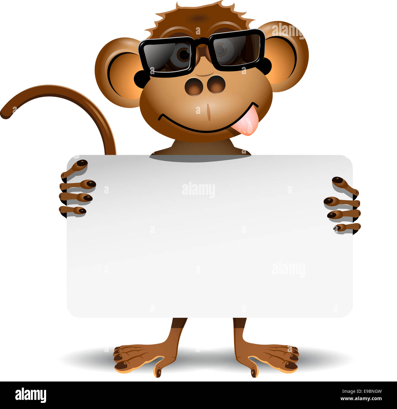 Monkey With Sunglasses High Resolution Stock Photography and Images - Alamy
