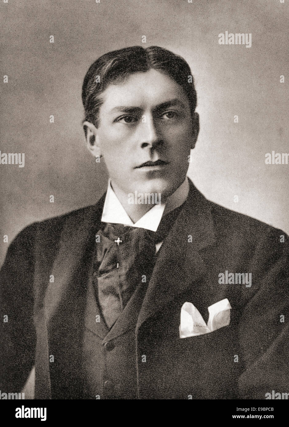 Sir George Alexander,  1858 –1918, born George Alexander Gibb Samson.  English actor, theatre producer and theatre manager. Stock Photo