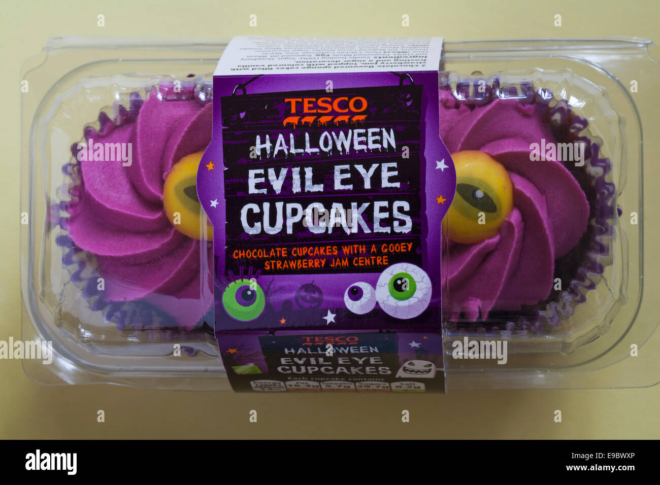 Packet Of Tesco Halloween Evil Eye Cupcakes Chocolate Cupcakes With A 