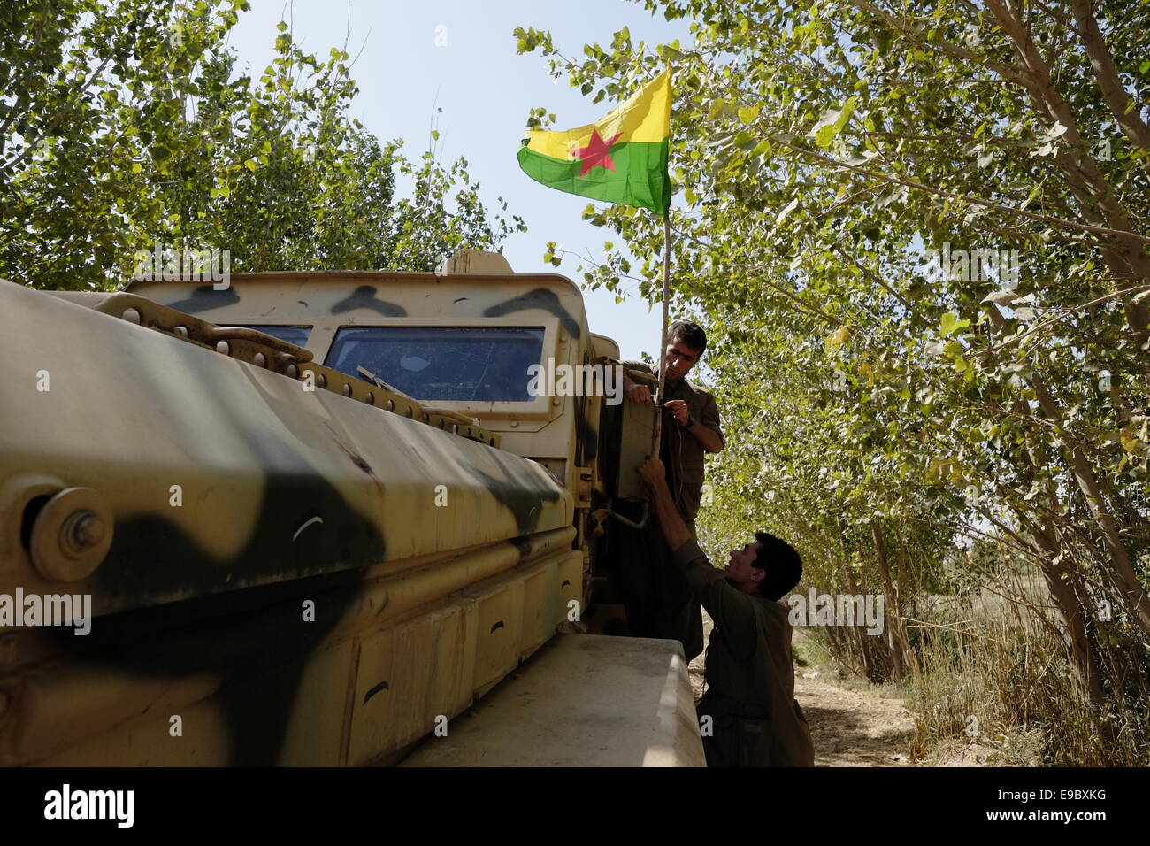 Kurdistan vs Iraq, Iraqi smoke flags placed side by side. Thick colored  silky smoke flags of Kurds and Iraq, Iraqi Stock Photo - Alamy