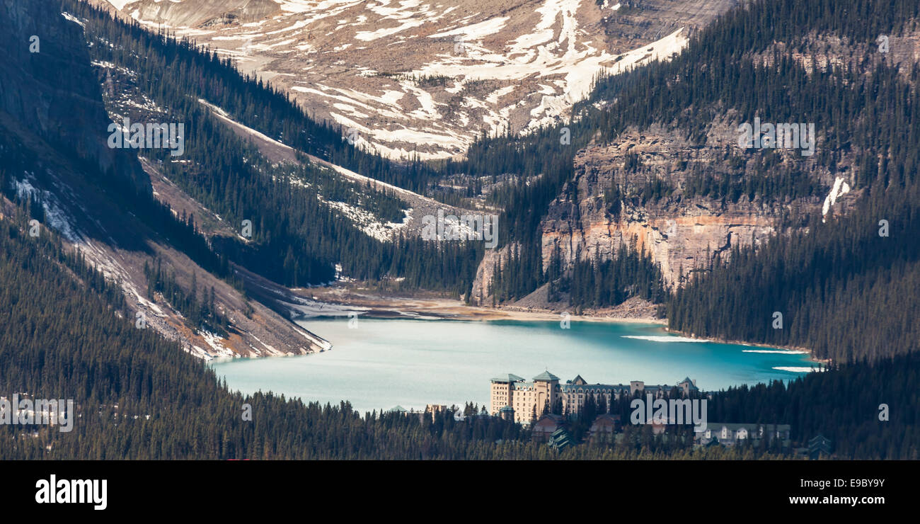 Lake Louise, Banff National Park, Alberta, Canada, North America. Stock Photo