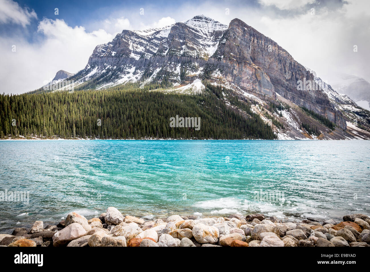 Lake Louise, Banff National Park, Alberta, Canada, North America. Stock Photo