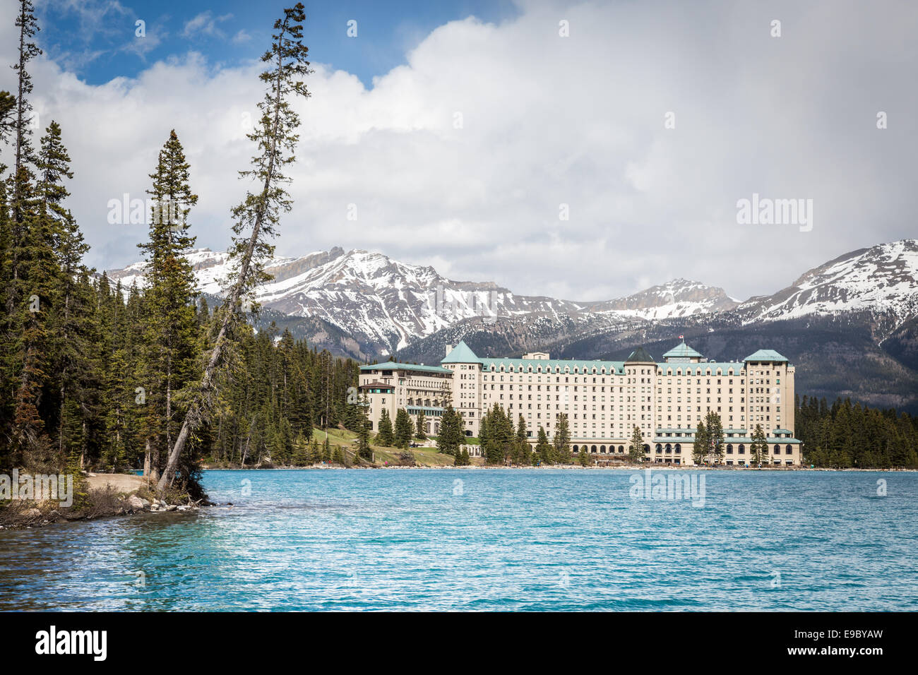 Lake Louise, Banff National Park, Alberta, Canada, North America. Stock Photo