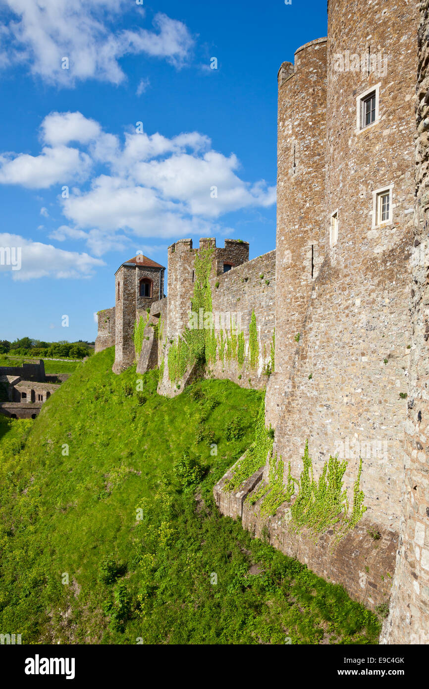 Medieval Dover Castle in England Stock Photo - Alamy