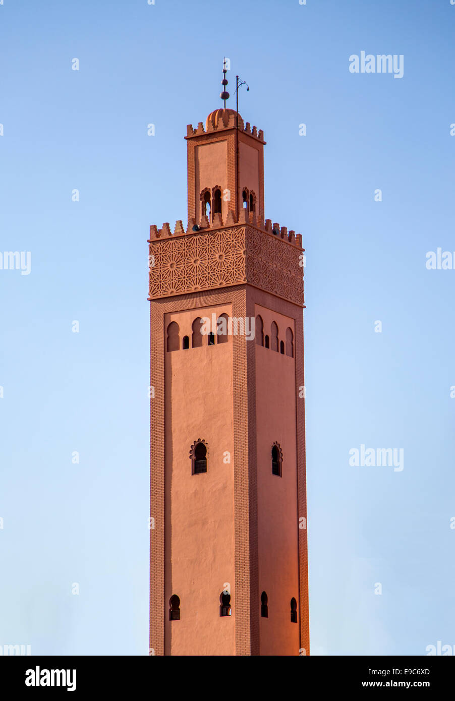 Koutubia mosque in Marakech, Morocco Stock Photo