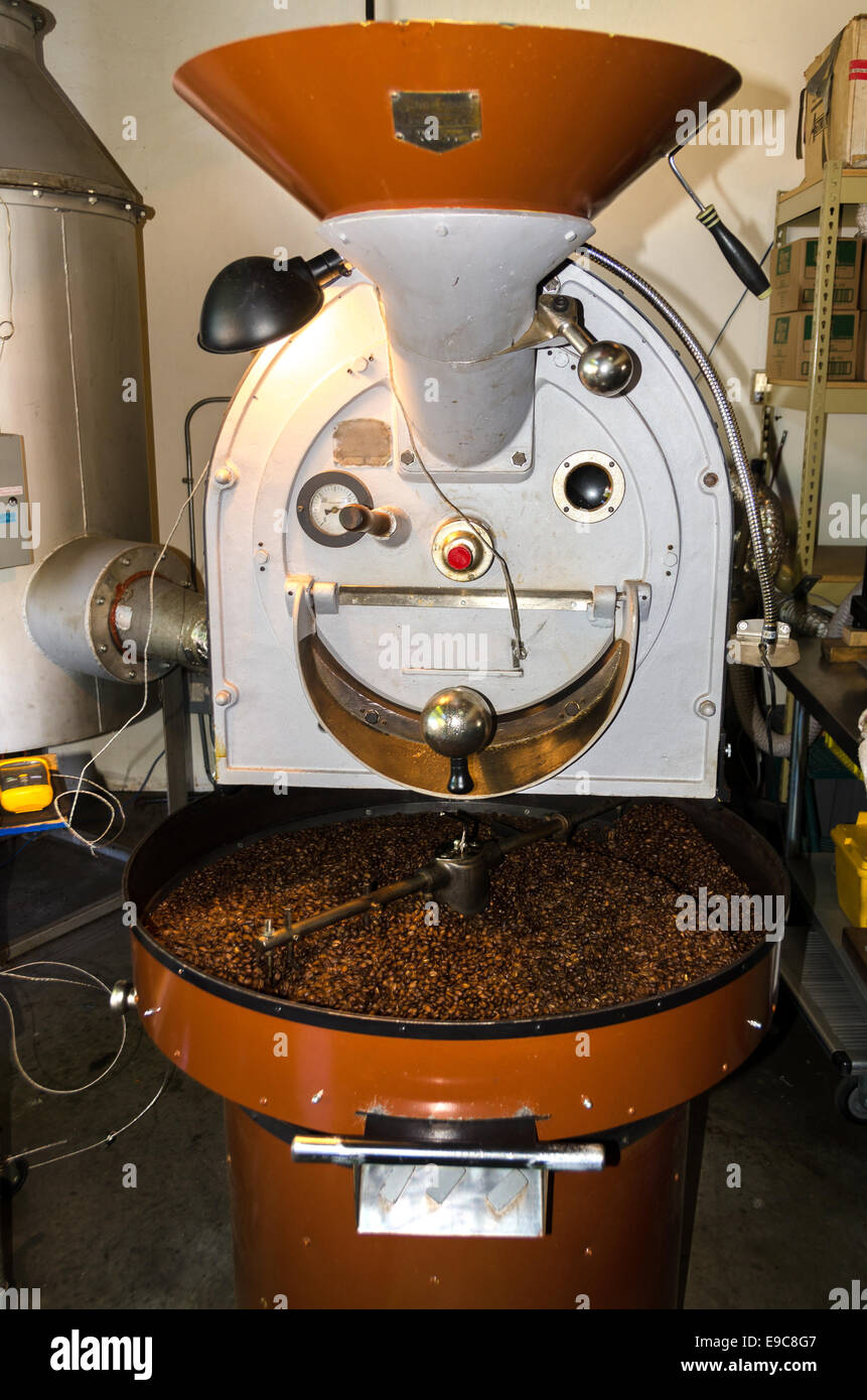coffee roaster in Vancouver, Canada Stock Photo Alamy