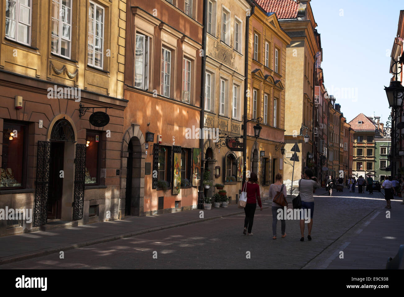 Old Town, Warsaw, Poland Stock Photo