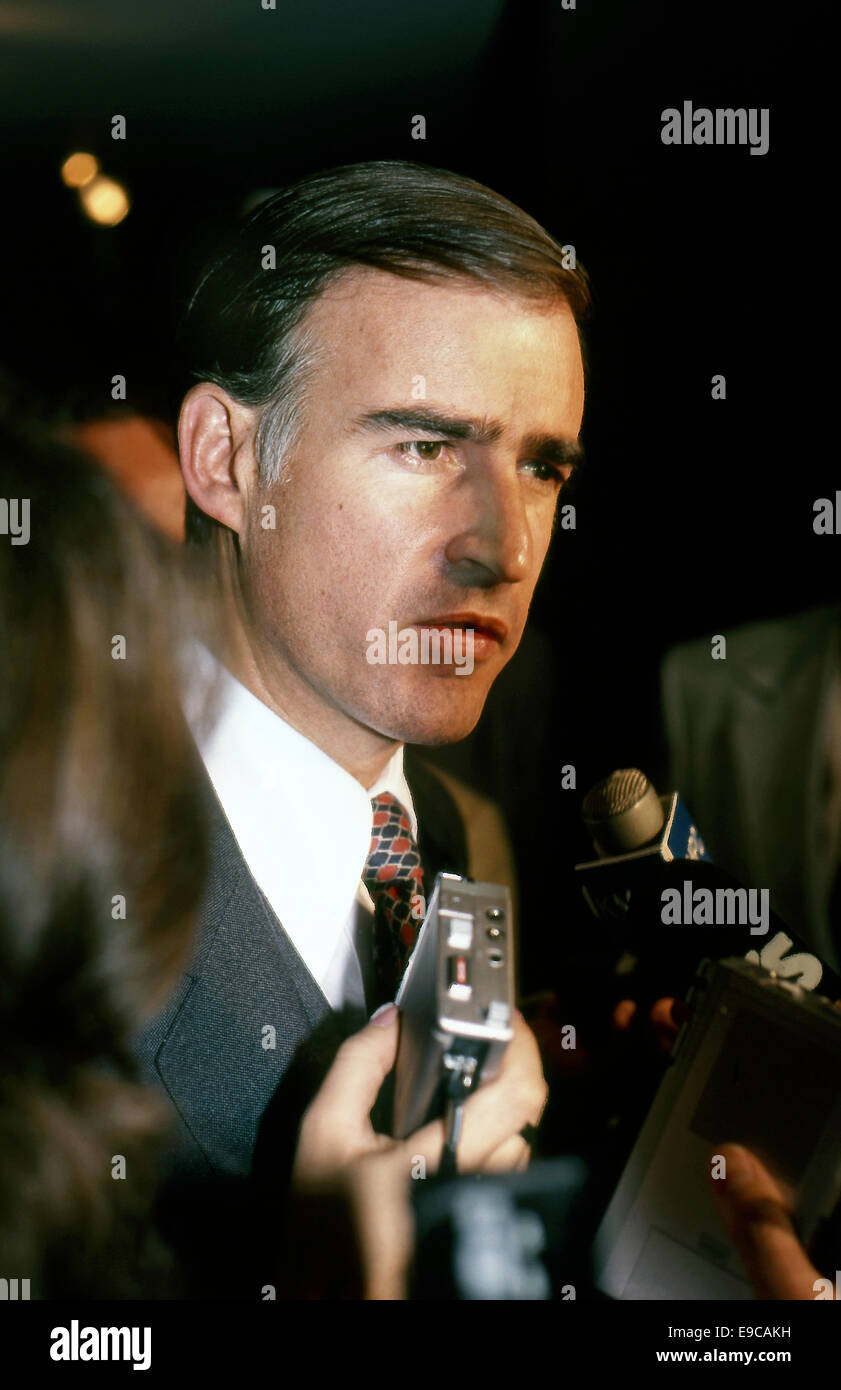 Governor Jerry Brown of California circa 1979 Stock Photo Alamy