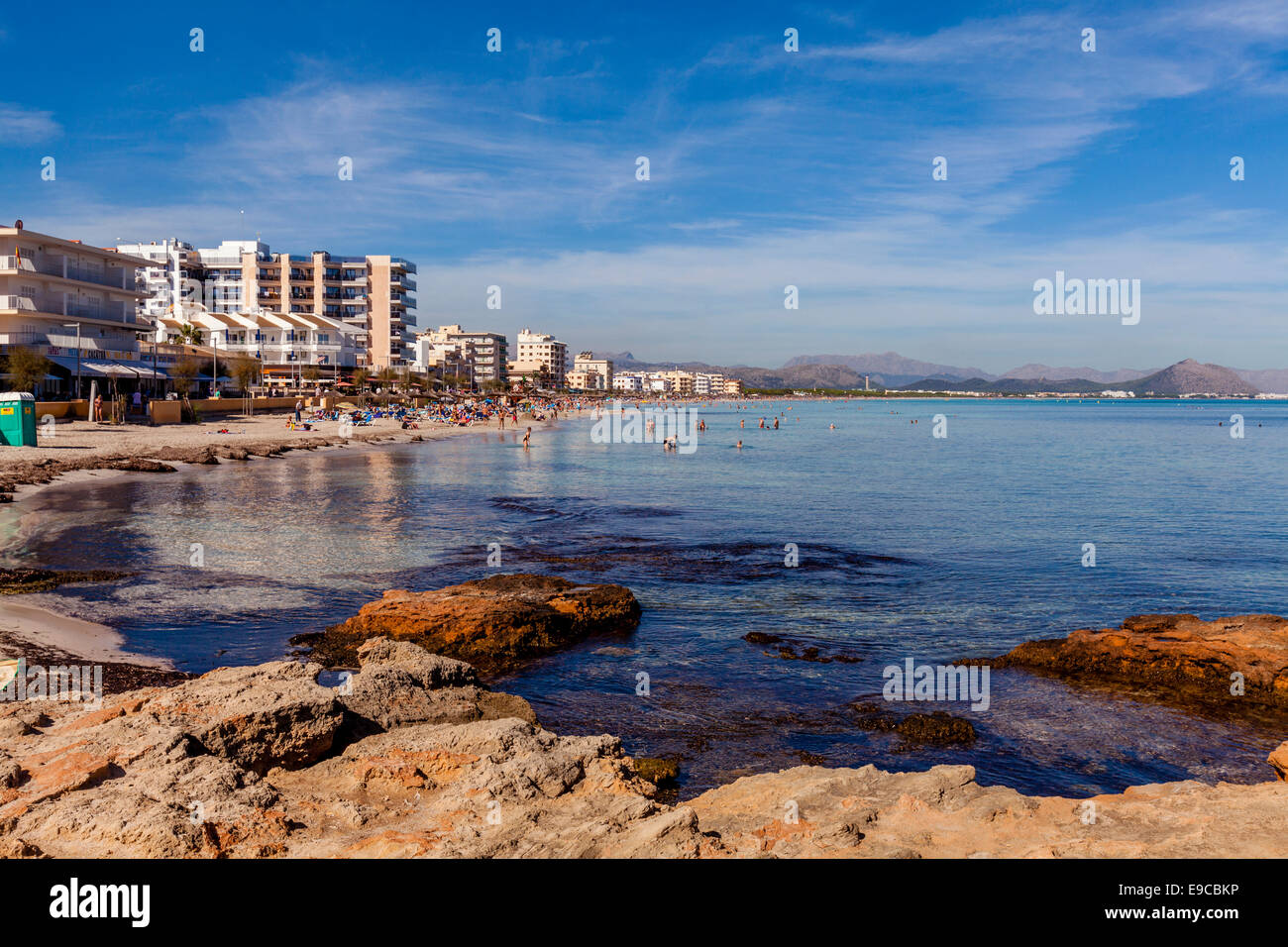 Ca'n Picafort, Mallorca Spain Stock Photo Alamy