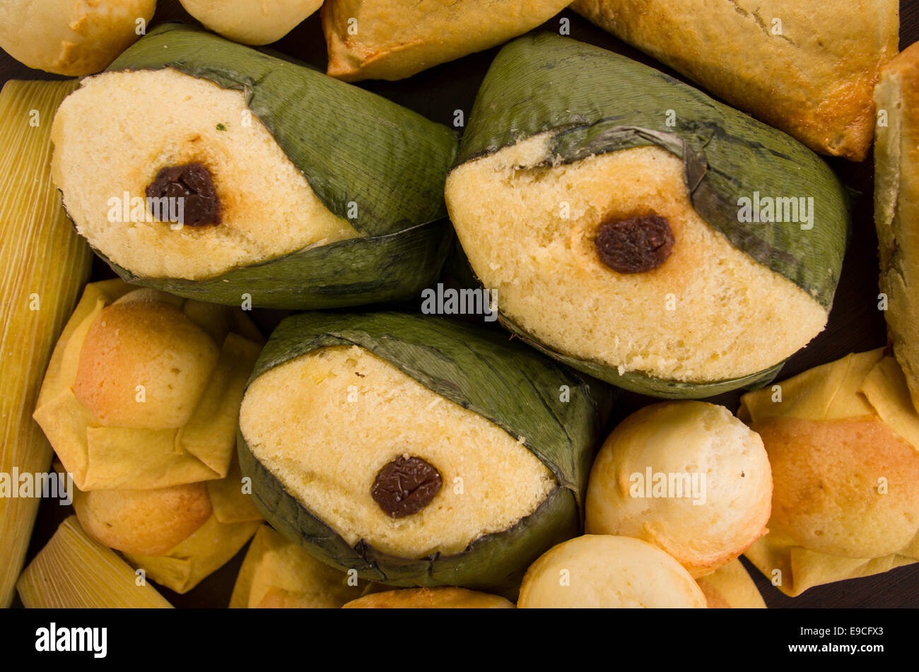 quimbolitos ecuadorian traditional dessert Stock Photo Alamy