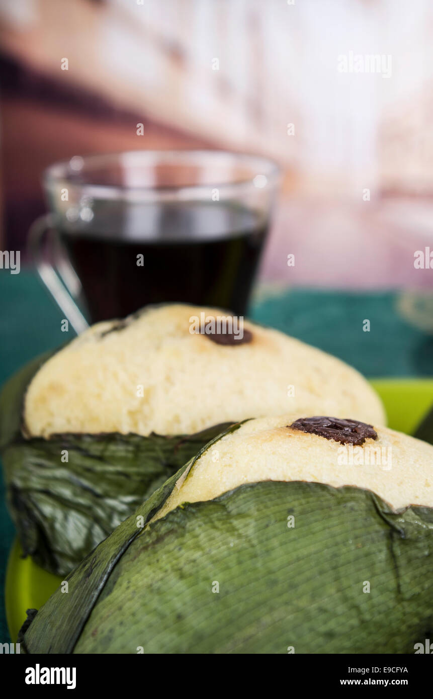 quimbolitos ecuadorian traditional dessert Stock Photo