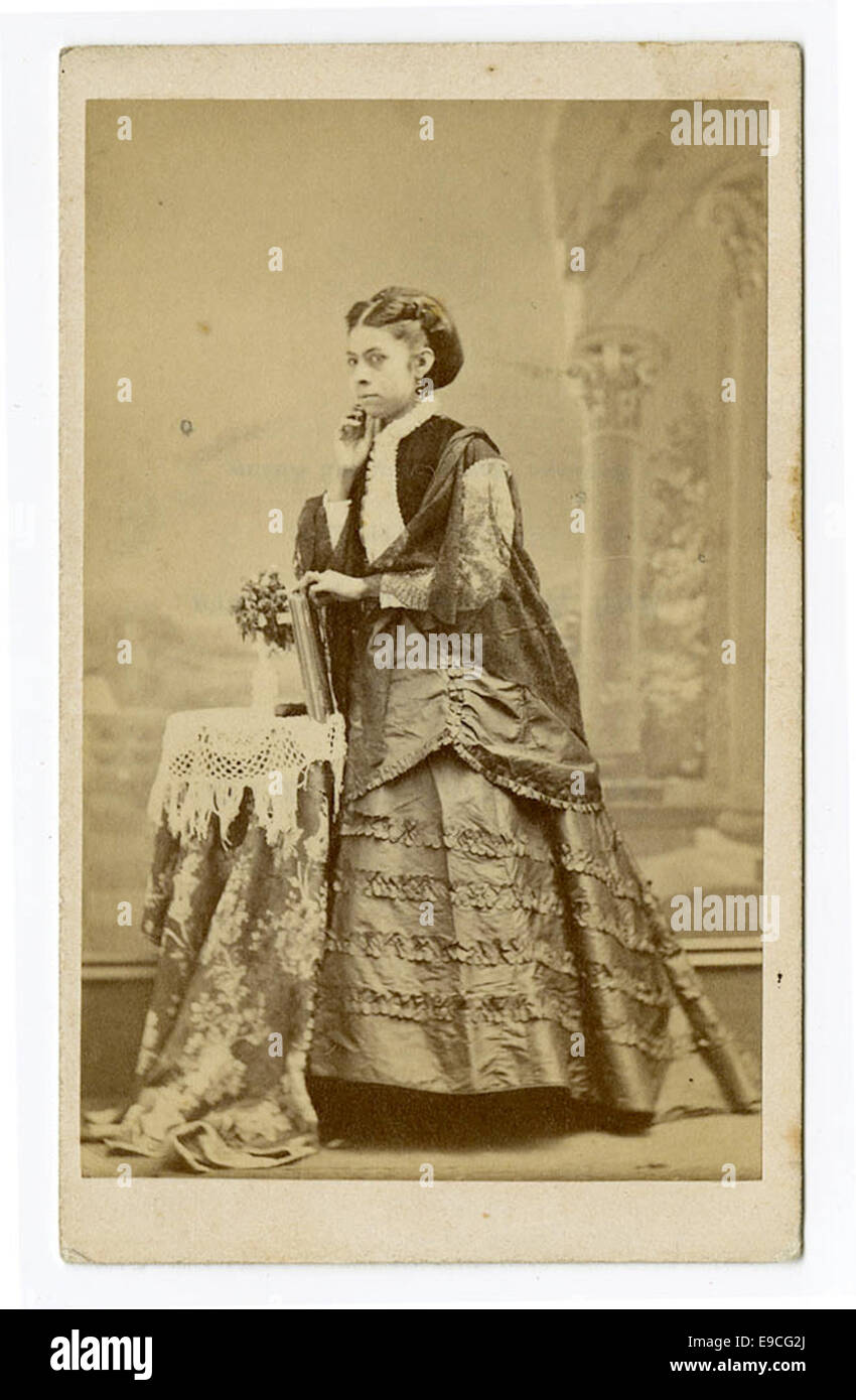This image features Soledad Salas, a person of historical significance, likely depicted in a portrait or during a specific event in their life. The photo emphasizes their importance in the historical context. Stock Photo