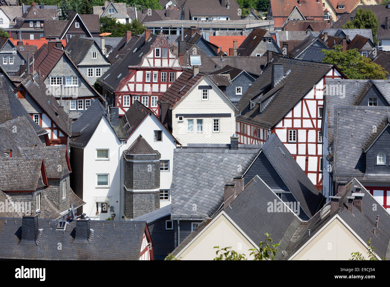A view of Herborn, Hesse, Germany, Europe Stock Photo