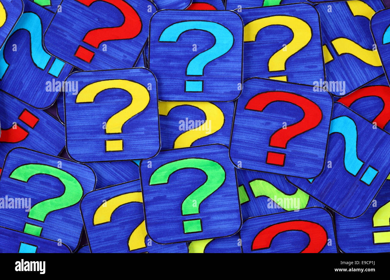Question Marks Heap. Question Marks drawn by me Stock Photo - Alamy