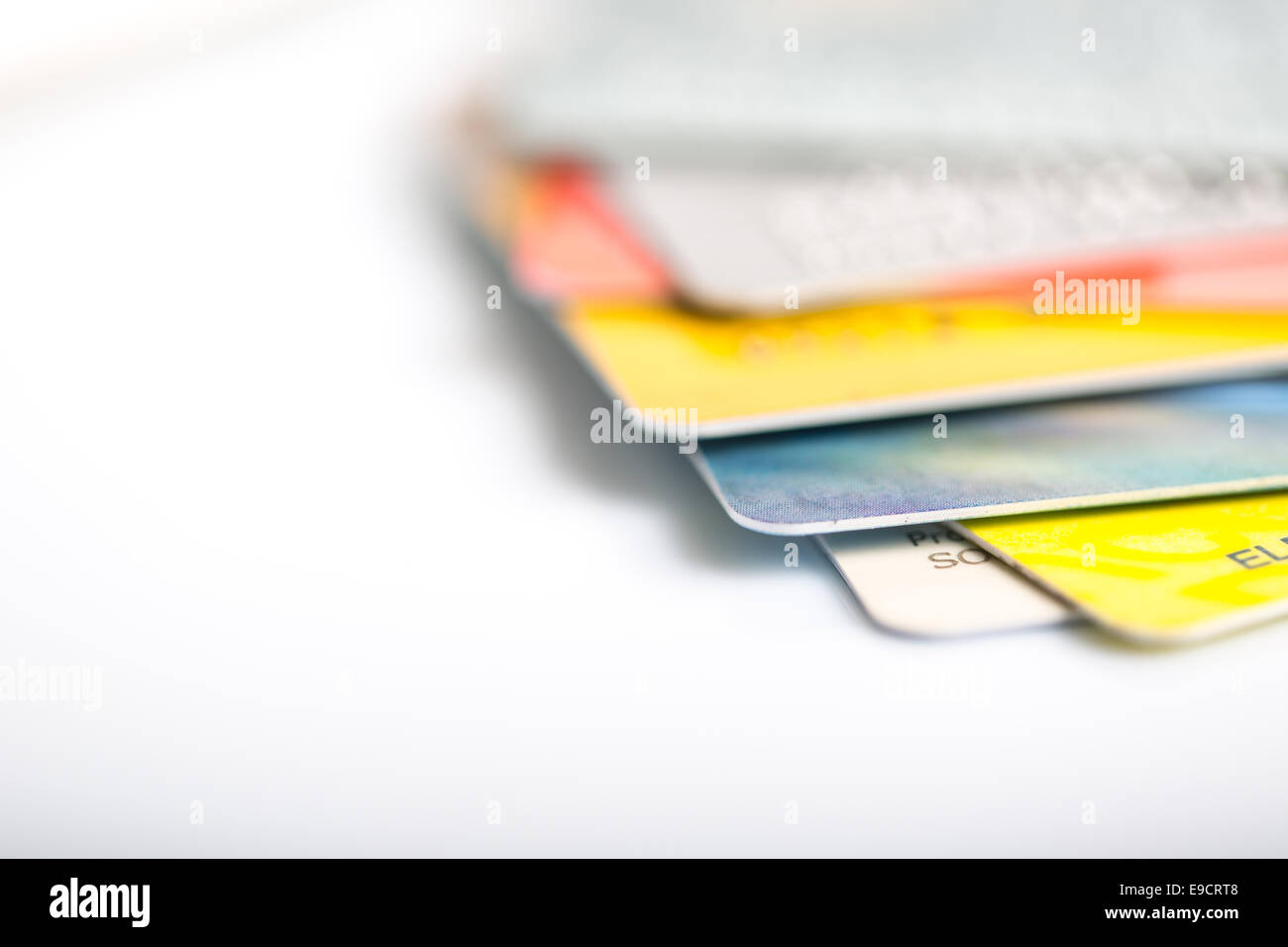 Group of credit cards hi-res stock photography and images - Alamy