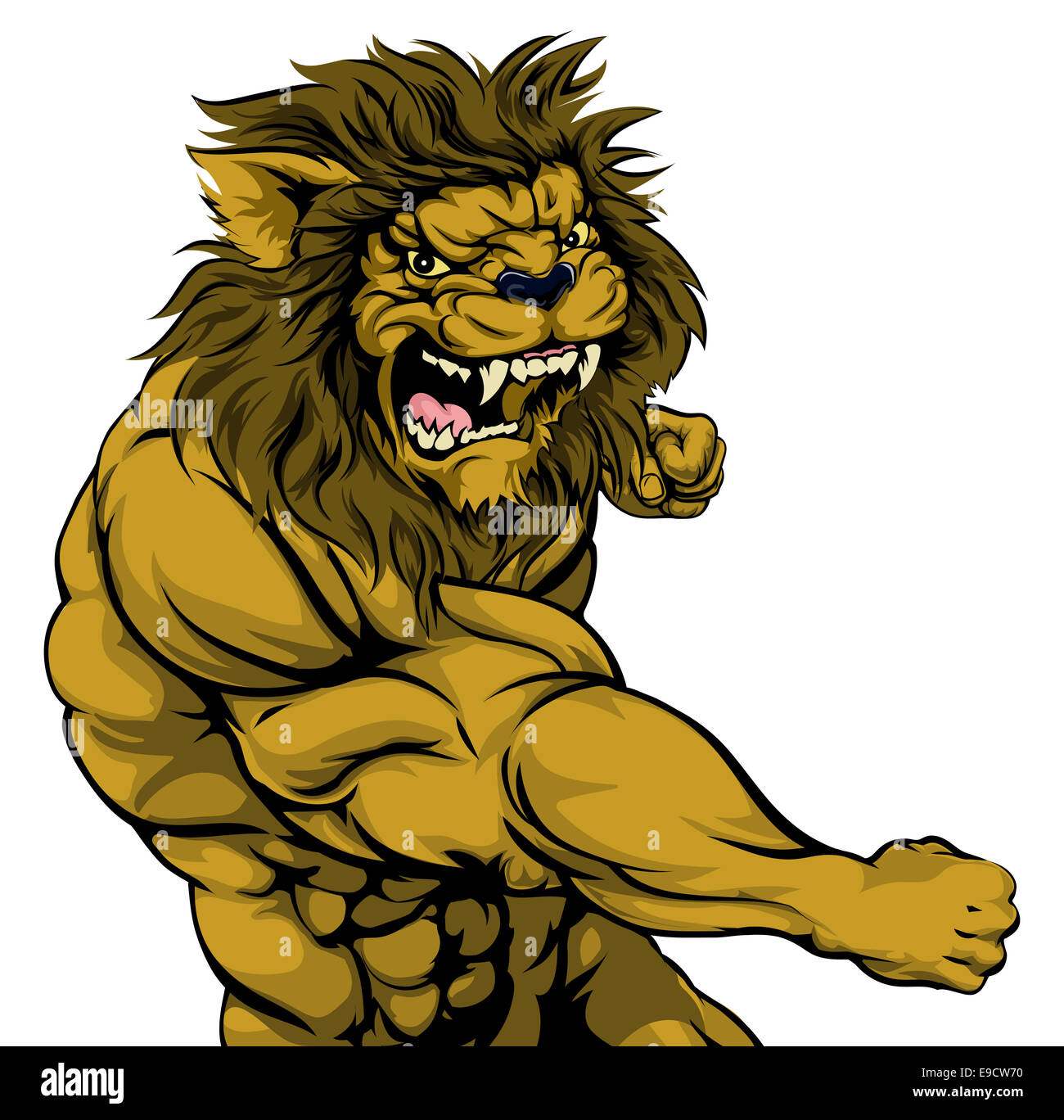 Lion attacking tattoo hi-res stock photography and images - Alamy Lion attacking tattoo hi-res stock photography and images - Alamy