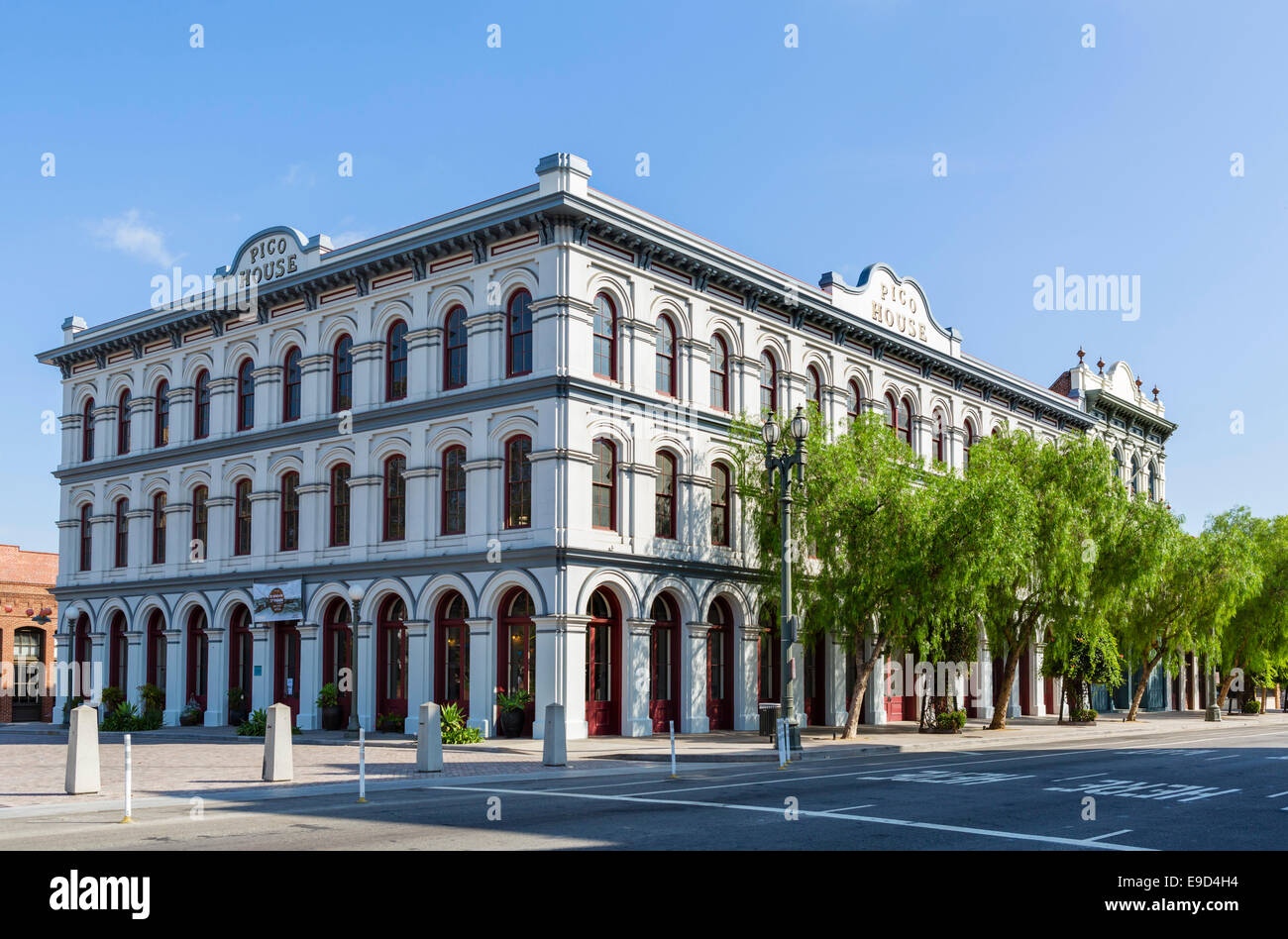 Pico House in El Pueblo de Los Angeles State Historic Park (Plaza