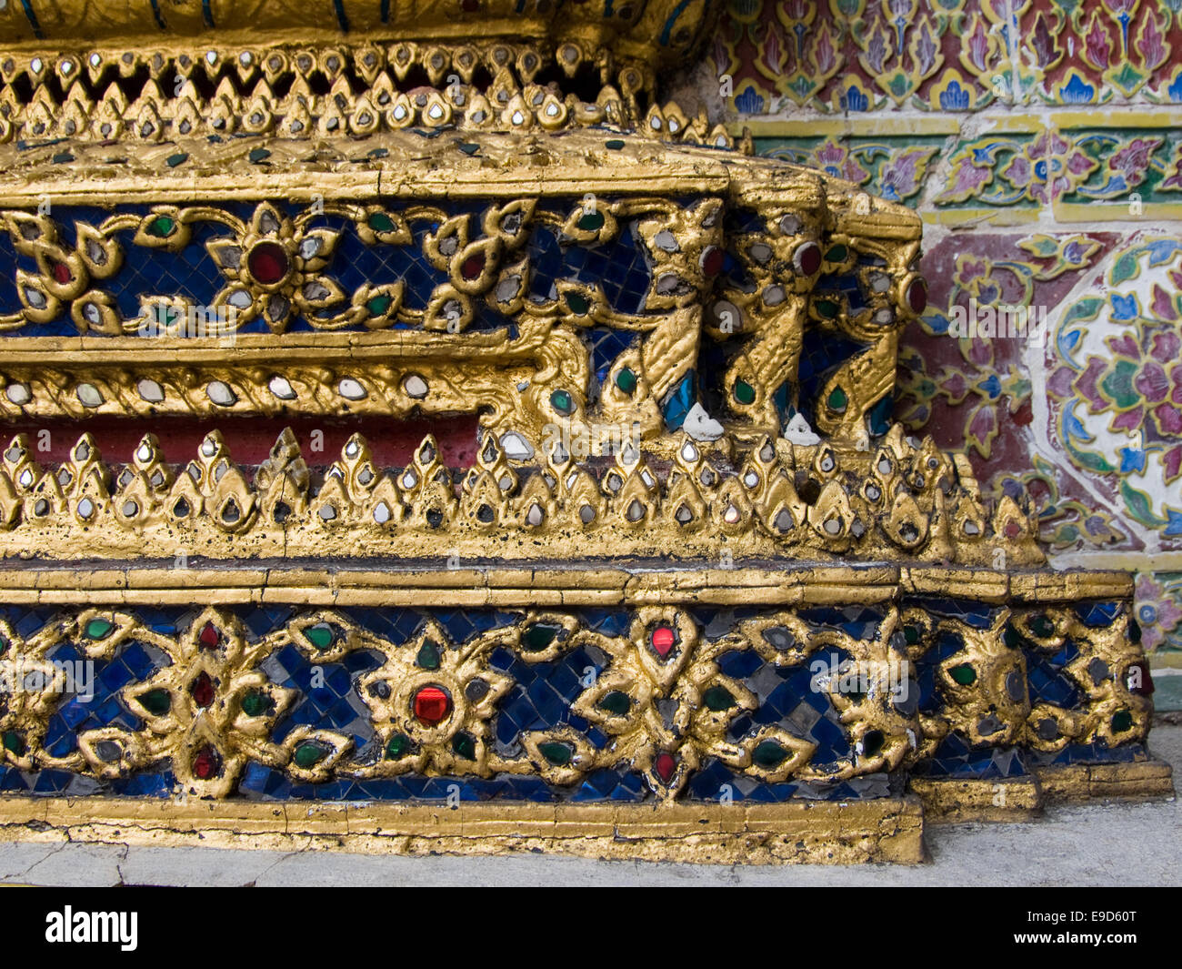 details of the King palace of Thailand Stock Photo