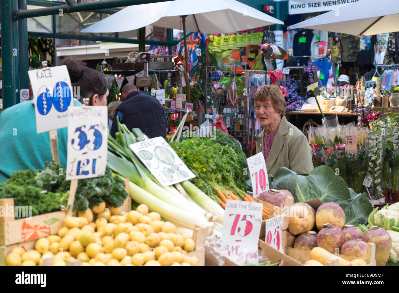 Fruit And Vegetable Market Uk High Resolution Stock Photography and