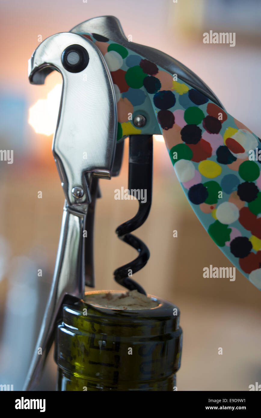 Alessi Parrot Corkscrew wine opener Stock Photo Alamy
