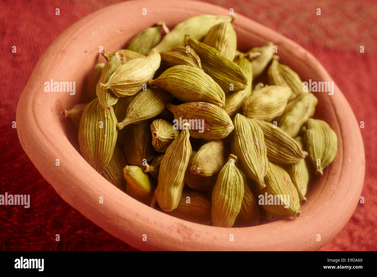 Green Cardamom Pods Stock Photo Alamy