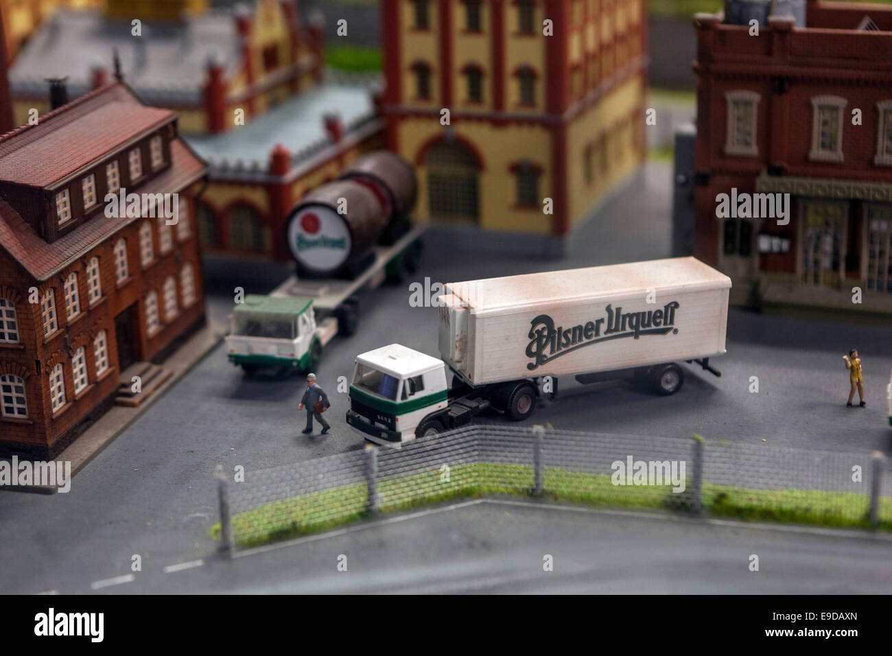 Railway model, Prague Czech Republic Stock Photo Alamy