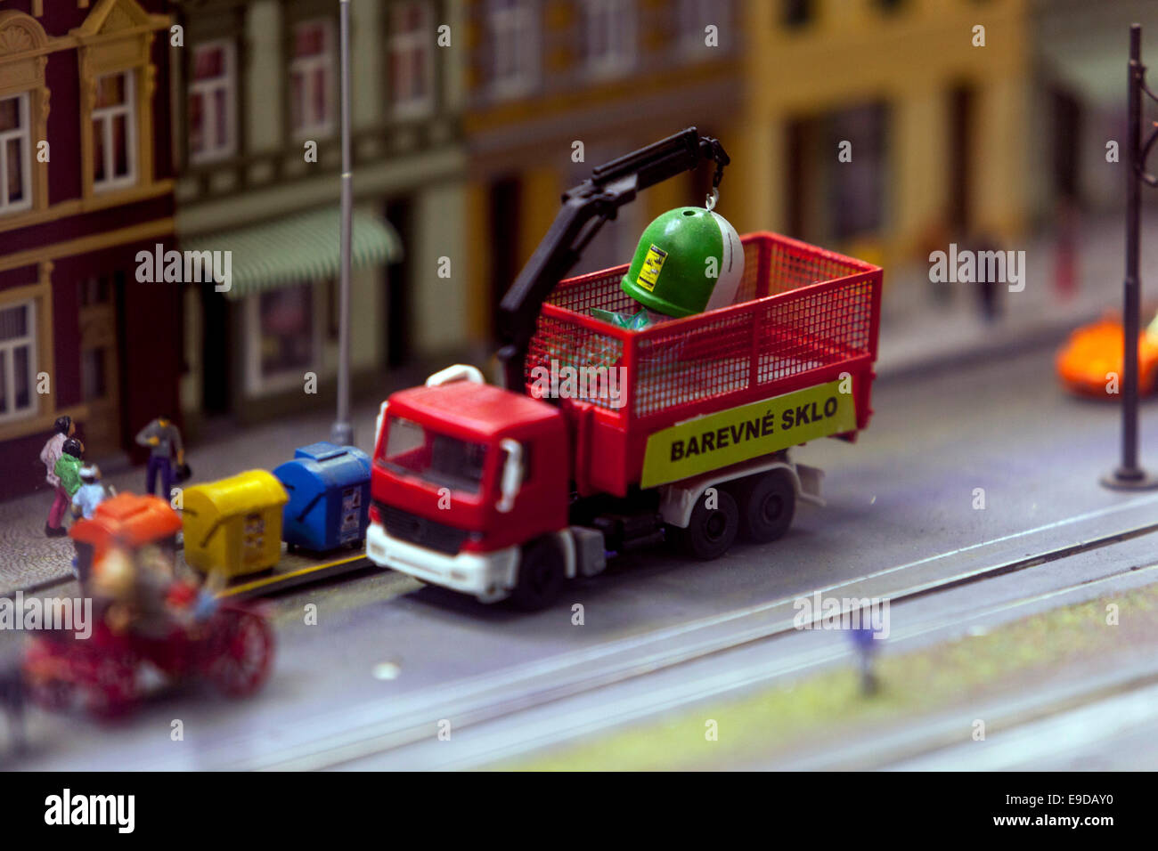 Railway model, Prague Czech Republic Stock Photo Alamy