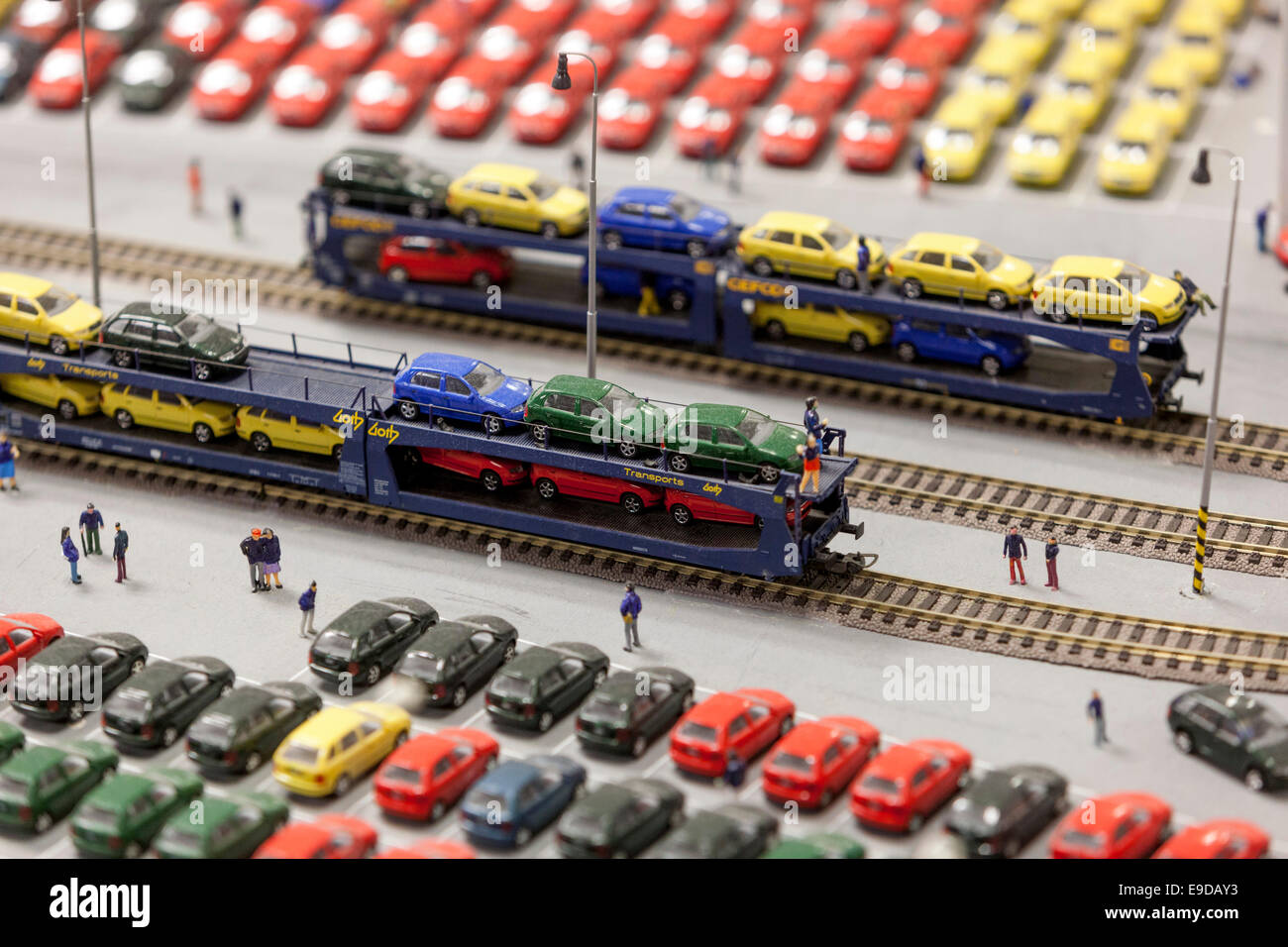 Railway model, Prague Czech Republic Stock Photo Alamy