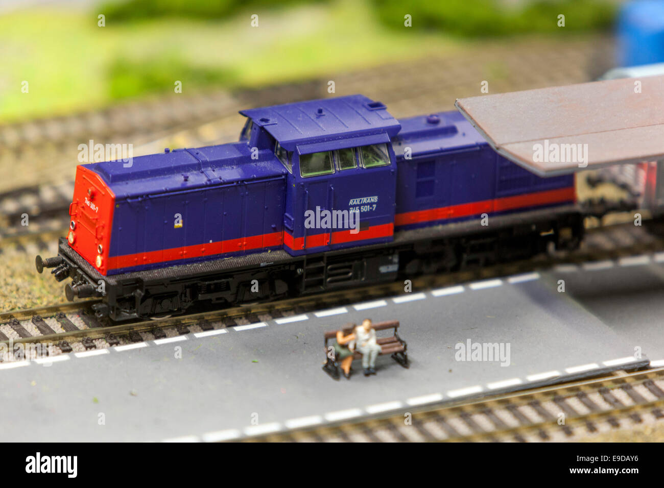 Railway model, Prague Czech Republic Stock Photo Alamy