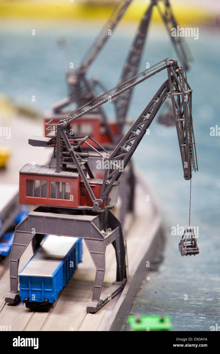 Railway model, Prague Czech Republic Stock Photo Alamy