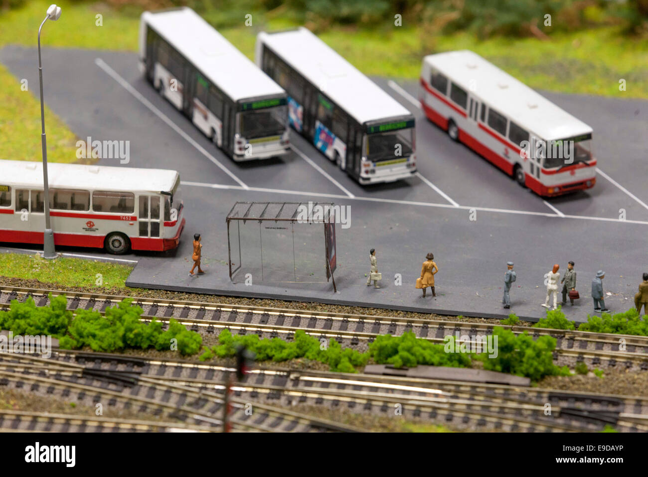 Railway model, Prague Czech Republic Stock Photo Alamy