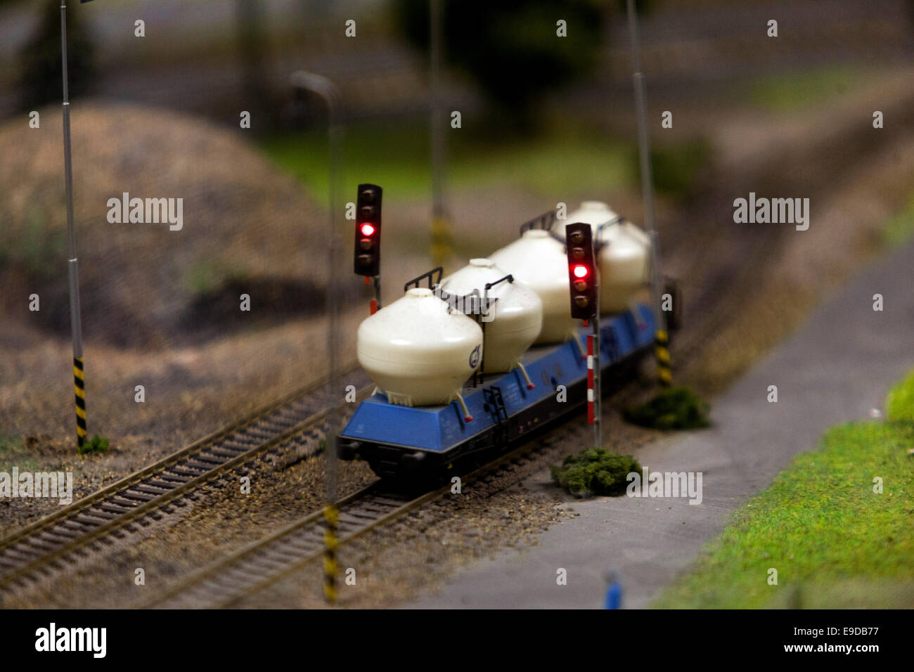 Railway model, Prague Czech Republic Stock Photo